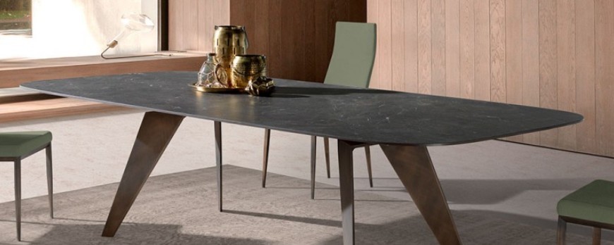 Mesas de comedor de porcelánico: lo último para tu hogar